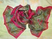 Распродажа!!! шарфики из натурального индийского шелка